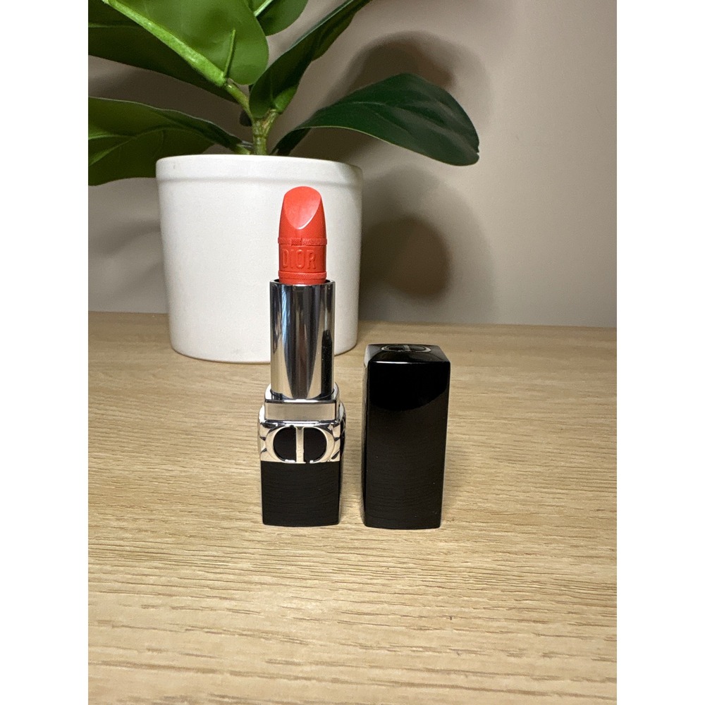 Dior Rouge Dior Lipstick 540 Silky Coral Satin Finish 3.5g NWOB